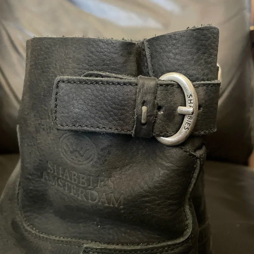Shabbies Amsterdam Leather Boots - Picture 3 of 6